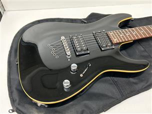 Schecter diamond C-1 CASTOM FR 純正ギクバッグ付
